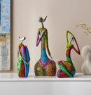 Escultura Elegância Feminina em Resina