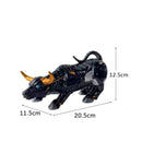 Escultura Moderna Touro Negro