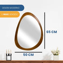 Espelho Decorativo Orgânico de Parede Rustic Charm