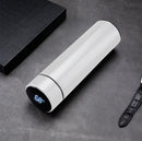 Garrafa Térmica Portátil Com Marcador de Temperatura