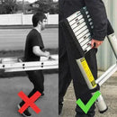 Escada Telescópica Multifuncional de Alumínio 6,9 Metros (OFERTA EXCLUSIVA)