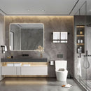 Kit Completo Acessórios Banheiro Black Matte (04 Peças)