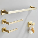 Kit Completo Acessórios Banheiro Max Gold (04 Peças)