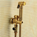 Kit Ducha Higiênica Vintage Golden