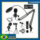 Kit Microfone Condensador Profissional