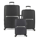 KIT DE MALAS DE VIAGEM 3 PEÇAS EM POLIPROPELENO MILÃO