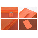 KIT ORGANIZADOR DE MALA 6 PEÇAS LARANJA