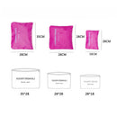 ORGANIZADOR DE MALA 6 PEÇAS PINK