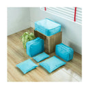 ORGANIZADOR DE MALA 6 PEÇAS AZUL