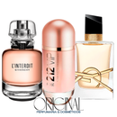 Combo 3 Perfumes - L'interdit, 212 VIP Rose, Libre YSL