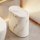 Lixeira Moderna Marble Urban Conceito Branco 