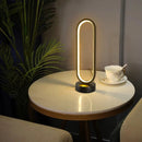 Luminária Abajur de Mesa Oval Light