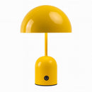 Luminária Abajur de Mesa Bell Lumine Touch 30cm Conceito Amarelo 