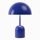 Luminária Abajur de Mesa Bell Lumine Touch 30cm Conceito Azul 