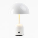 Luminária Abajur de Mesa Bell Lumine Touch 30cm Conceito Branco 