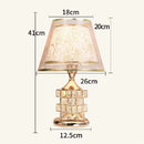 Luminária Abajur de Mesa Europeu Crystals