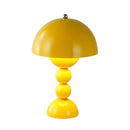 Luminária Abajur de Mesa Mushroom Dainty Touch - 30cm Abajur - 0023 YuDome Amarelo 