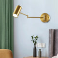 Luminária Arandela de Parede Ballance Articulada 360º em Led ### Conceito Quente Dourado 
