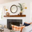 Luminária Arandela de Parede Clássica em Cristal K9 36cm