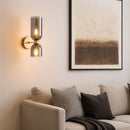 Luminária Arandela de Parede Douratto Dupla 35cm