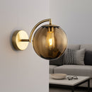 Luminária Arandela de Parede Elegance Orb Glass