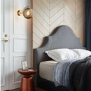 Luminária Arandela de Parede Elegance Orb Glass