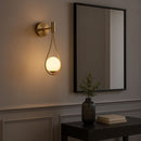 Luminária Arandela de Parede Light Oval 45cm