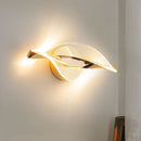 Luminária Arandela de Parede Lumière Gold Conceito Luz Quente 