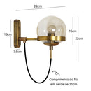 Luminária Arandela de Parede Maison Orbe