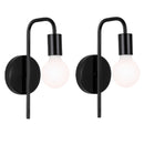 Luminária Arandela de Parede Urban Line (O Par) Conceito Preto 