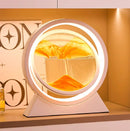 Luminária Criativa Ampulheta Quicksand em Led