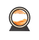 Luminária Criativa Ampulheta Quicksand em Led Abajur - 0015 YuDome Preto 