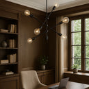 Lustre Luminária de Teto Sputnik Eternity (06 lâmpadas)