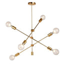 Lustre Luminária de Teto Sputnik Eternity (06 lâmpadas) Lustre - 0039 Conceito 