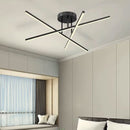 Lustre Luminária de Teto Sputnik Prisma Dourado