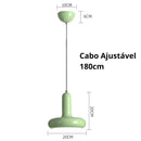 Lustre Pendente Alpha Colors