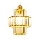 Lustre Pendente de Luxo Cristallo em Crystal K9
