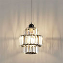 Lustre Pendente de Luxo Cristallo em Crystal K9