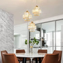 Lustre Pendente de Luxo Cristallo em Crystal K9