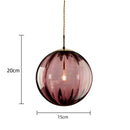 Lustre Pendente Esfera Bloom Glass
