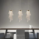 Lustre Pendente Flower LED 3 Tons para Sala Quarto e Cozinha