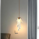 Lustre Pendente Flower LED 3 Tons para Sala Quarto e Cozinha