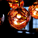 Kit 03 Peças Lustre Pendente Luxuoso Lava Macaron Nórdico