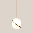 Lustre Pendente Luxuoso Moon Light em Led
