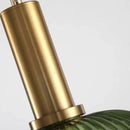 Lustre Pendente Luxuoso Retrô Glass Green
