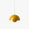 Lustre Pendente Retrô Lux Colors para Cozinha Balcão Sala de Estar Pendente - 0002 YuDome Amarelo 
