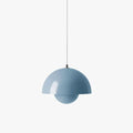 Lustre Pendente Retrô Lux Colors para Cozinha Balcão Sala de Estar Pendente - 0002 YuDome Azul 