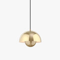 Lustre Pendente Retrô Lux Colors para Cozinha Balcão Sala de Estar Pendente - 0002 YuDome Dourado 