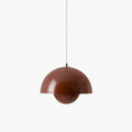 Lustre Pendente Retrô Lux Colors para Cozinha Balcão Sala de Estar Pendente - 0002 YuDome Marron 