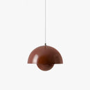 Lustre Pendente Retrô Lux Colors para Cozinha Balcão Sala de Estar Pendente - 0002 YuDome Marron 
